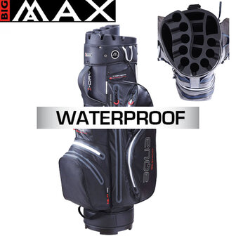 Big Max Aqua Silencio 3 Waterproof Cartbag, zwart