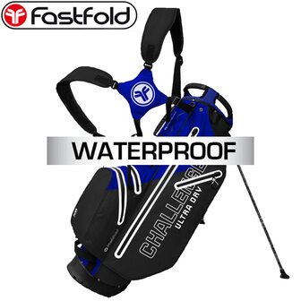 Fastfold Challenger Waterpoof Standbag, blauw/zwart