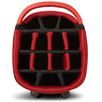 Big Max Aqua Hybrid 3 Standbag Golftas, rood/zwart Top