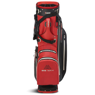 Big Max Aqua Hybrid 3 Standbag Golftas, rood/zwart 7