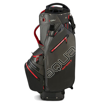 Big Max Aqua Sport 4 Waterproof Cartbag, zwart/grijs/rood 3
