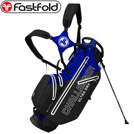Fastfold Challenger Waterpoof Standbag, blauw/zwart 2