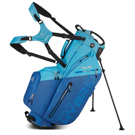 Big Max Dri Lite Hybrid Plus Standbag Golftas, lichtblauw/blauw