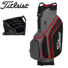 Titleist Lightweight Cartbag Golftas, zwart/grijs/rood