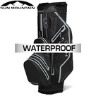 Sun Mountain USA H2NO Lite Waterproof 14-Vaks Cartbag, zwart