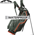Sun Mountain H2NO Lite Waterproof 14-Vaks Standbag, groen/zwart/rood
