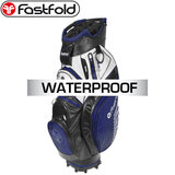 Fastfold 9.5 Inch Waterproof Cartbag Golftas, navy