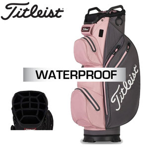 Titleist StaDry Waterproof Cartbag, grijs/roze