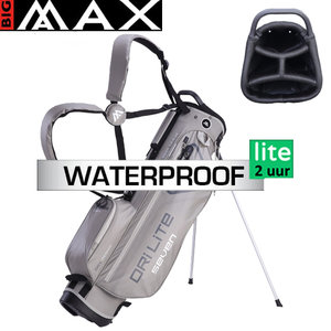 Big Max DriLite Seven 2.0 Waterproof Standbag Golftas, sandstone